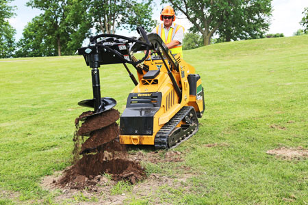 Auger Attachement Mini-Skid Steer