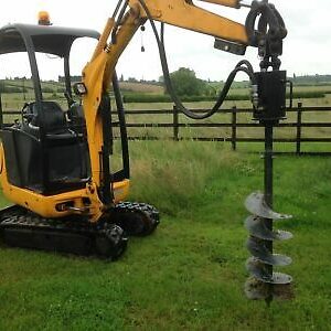 4000 lb Mini Excavator -Auger Bit